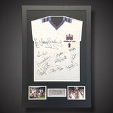 1980 FA cup Winners Singed By 11 Framed Shirt - West Ham £339